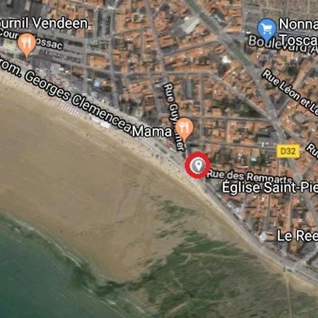 Appartement T2 Refait A Neuf Avec Balcon Face Mer Et Ascenseur, Au Coeur Des Sables-D'Olonne - Fr-1-485-70 เลส์ซาบล์-โดล็อนน์ ภายนอก รูปภาพ
